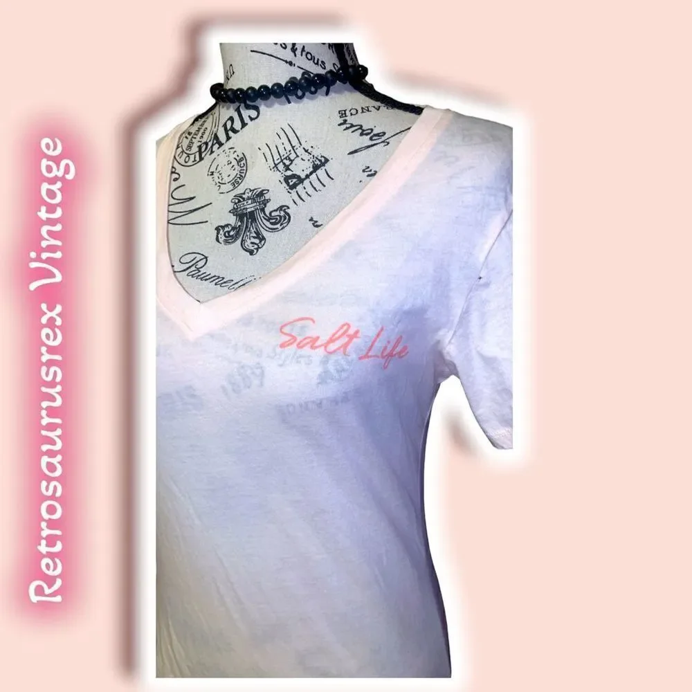 Bundle! Salt Life T Shirt / Jachs Girlfriend Flannel Back to School Bundle - Picture 9 of 9